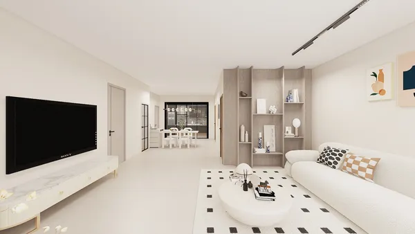 Professional interior design created with Homestyler 3D design software