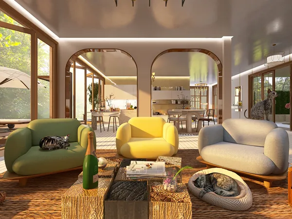 Il gatto può salire sul tavolo