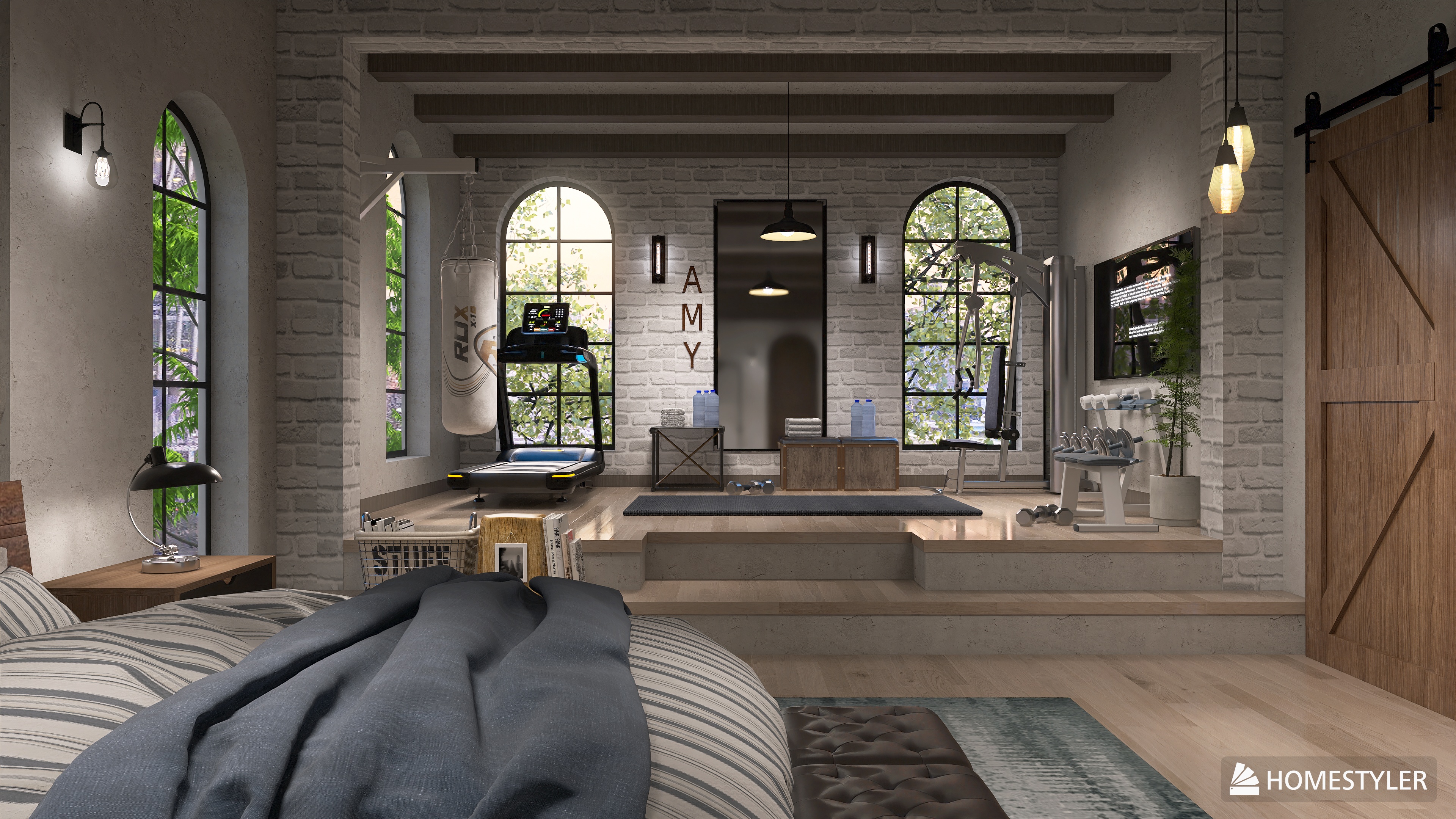 Project: Fitness-Embedded Home