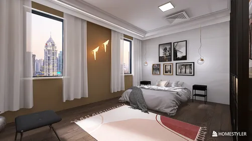 Serene Retreat: The Bedroom