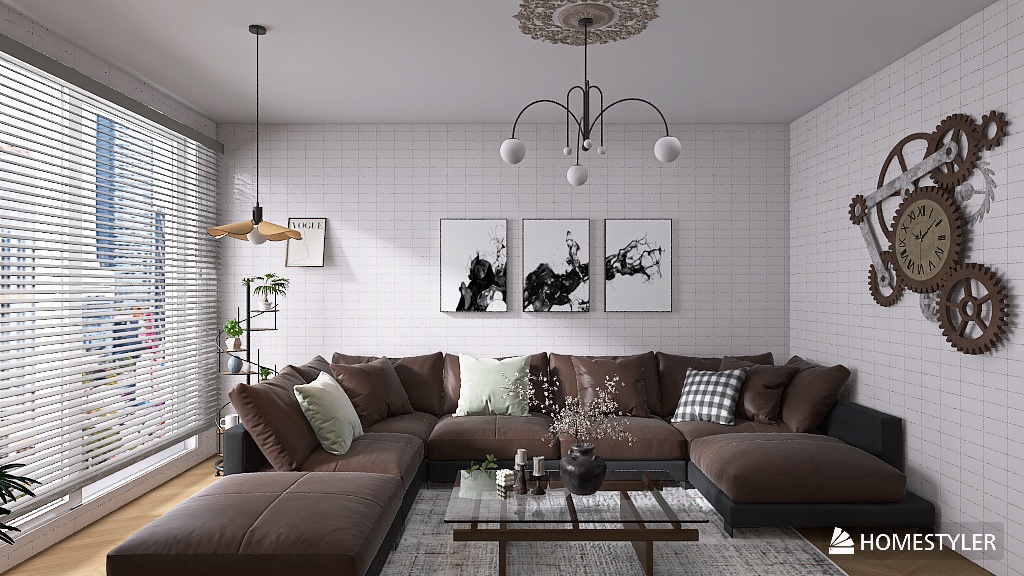 16-Modern Apartment Empt Room