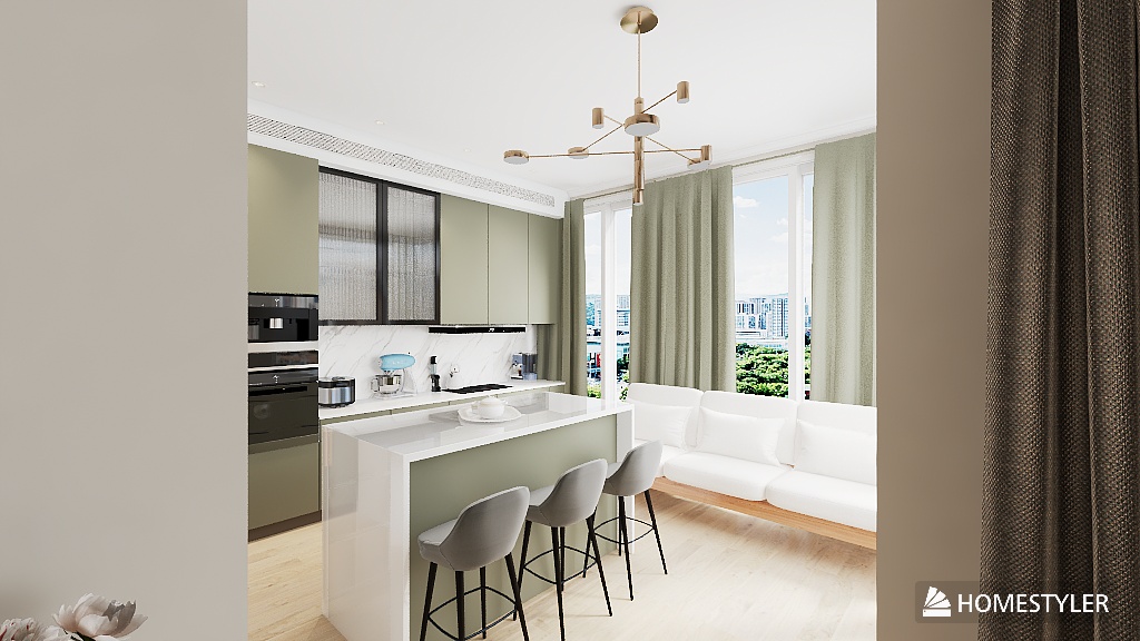 Копия16-Modern Apartment Empt Room