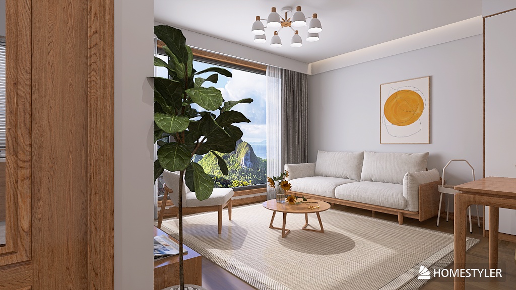 Minimalist Wooden Style House