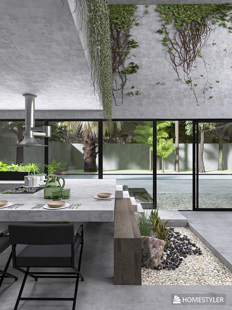 Minimal Brutalism House