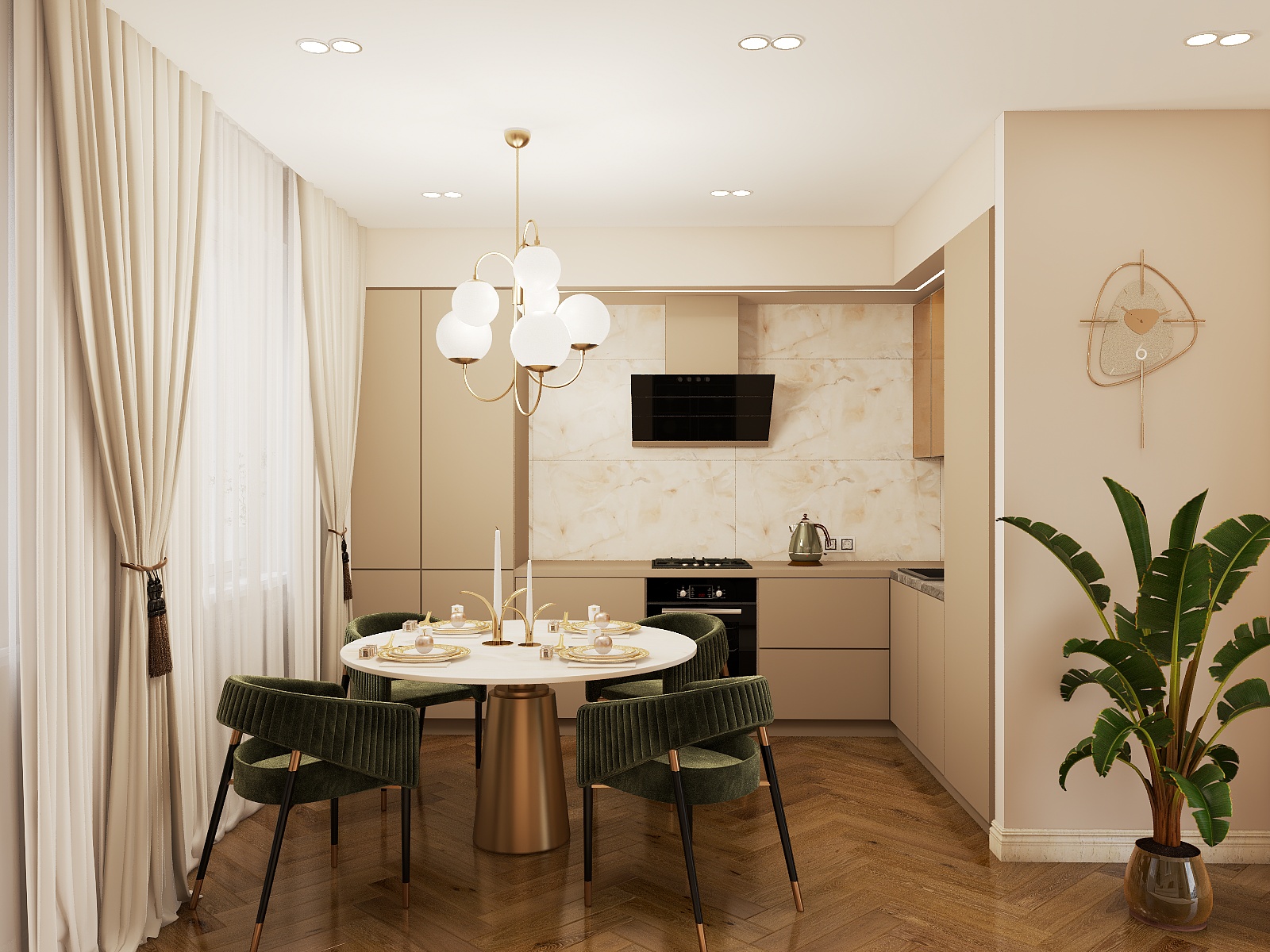 Кухня-гостиная