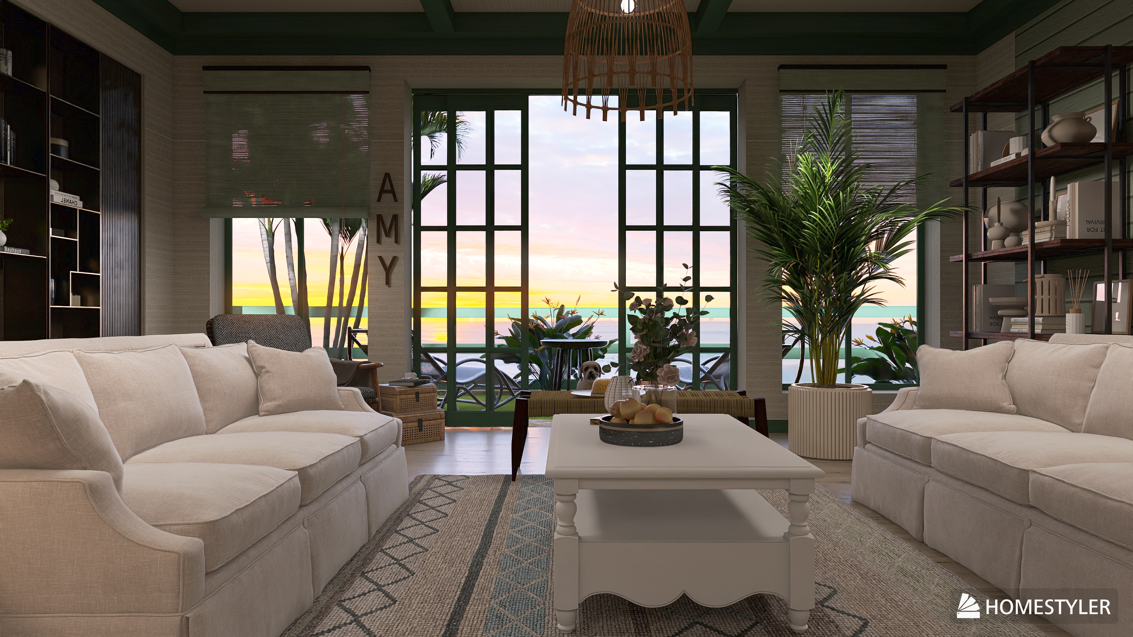 Island Style Living Room