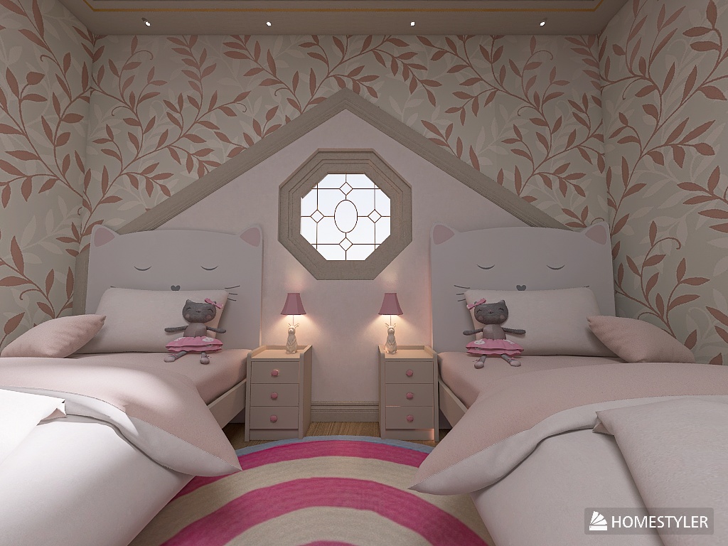 Espaços para um Casal e suas Gémeas