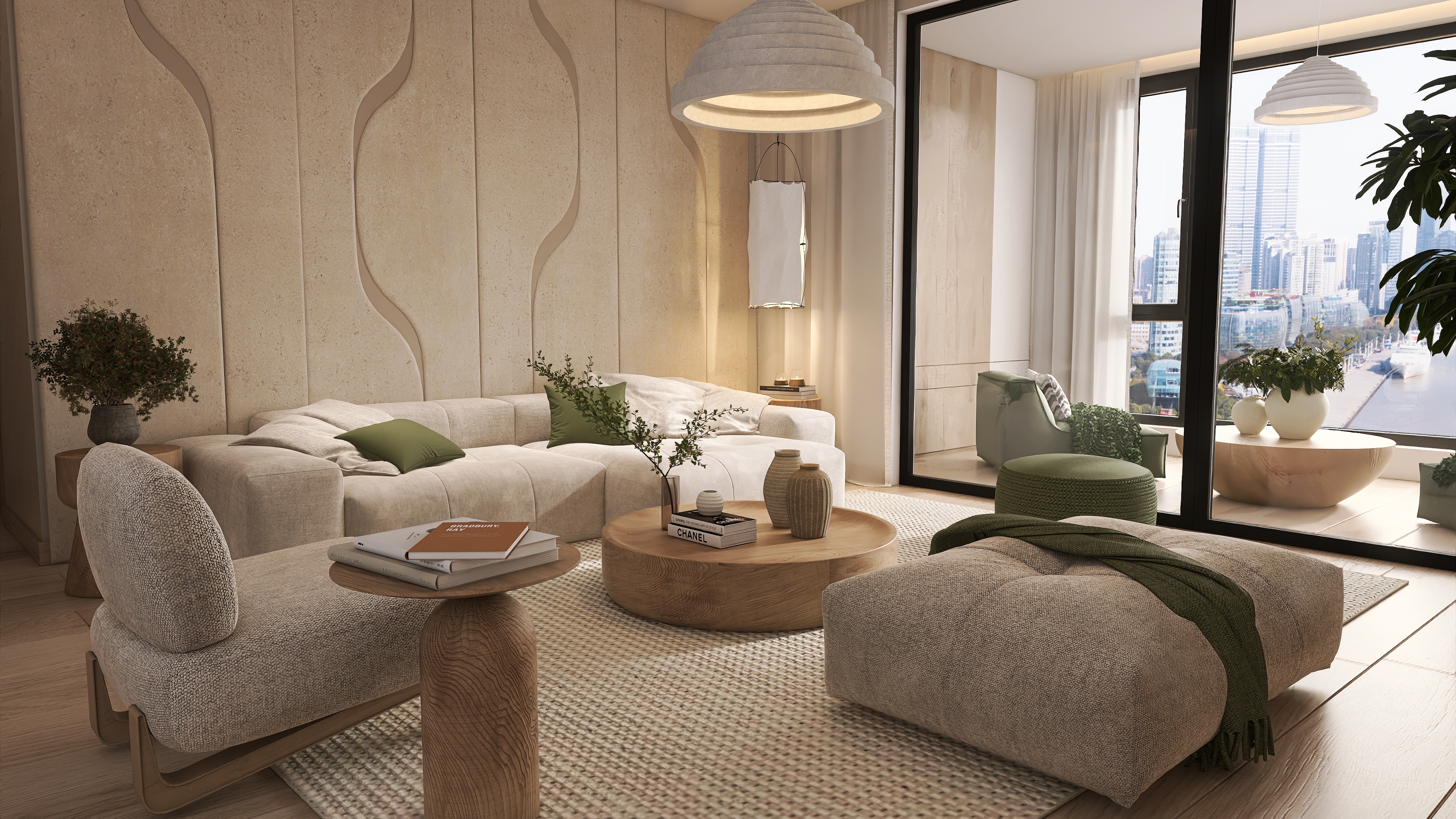 Sala de estar acogedora