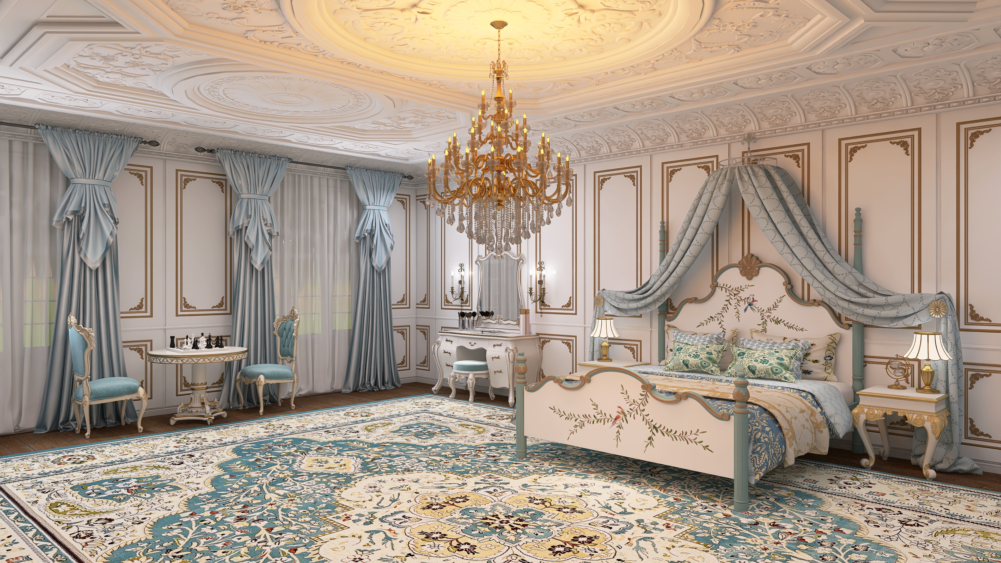 Rococo Bedroom