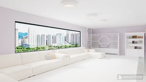 The Majectic Living Room with dreamy pastels 🤍