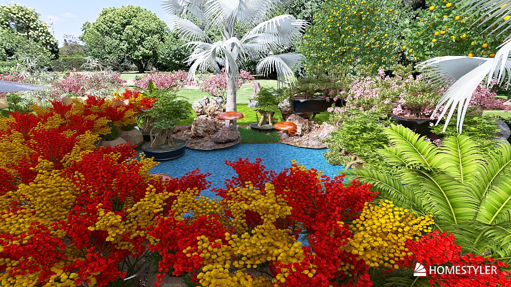 Secret Backyard Haven for Web &quot;The Serene Spell&quot;