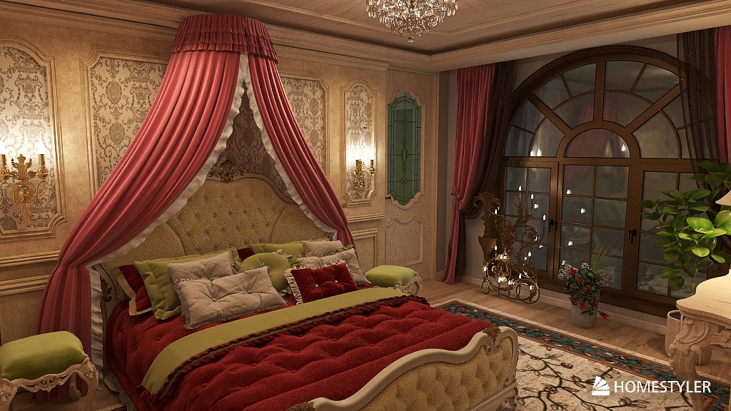 Спальня Рококо