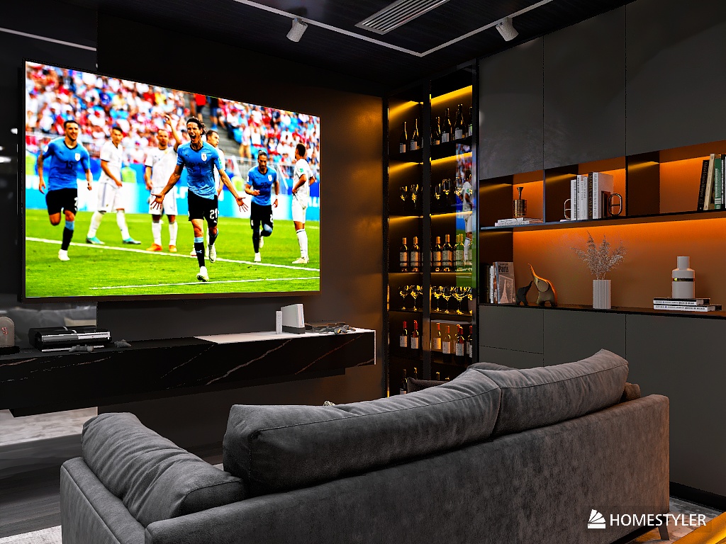 Modern Luxury Gaming Room 2.0