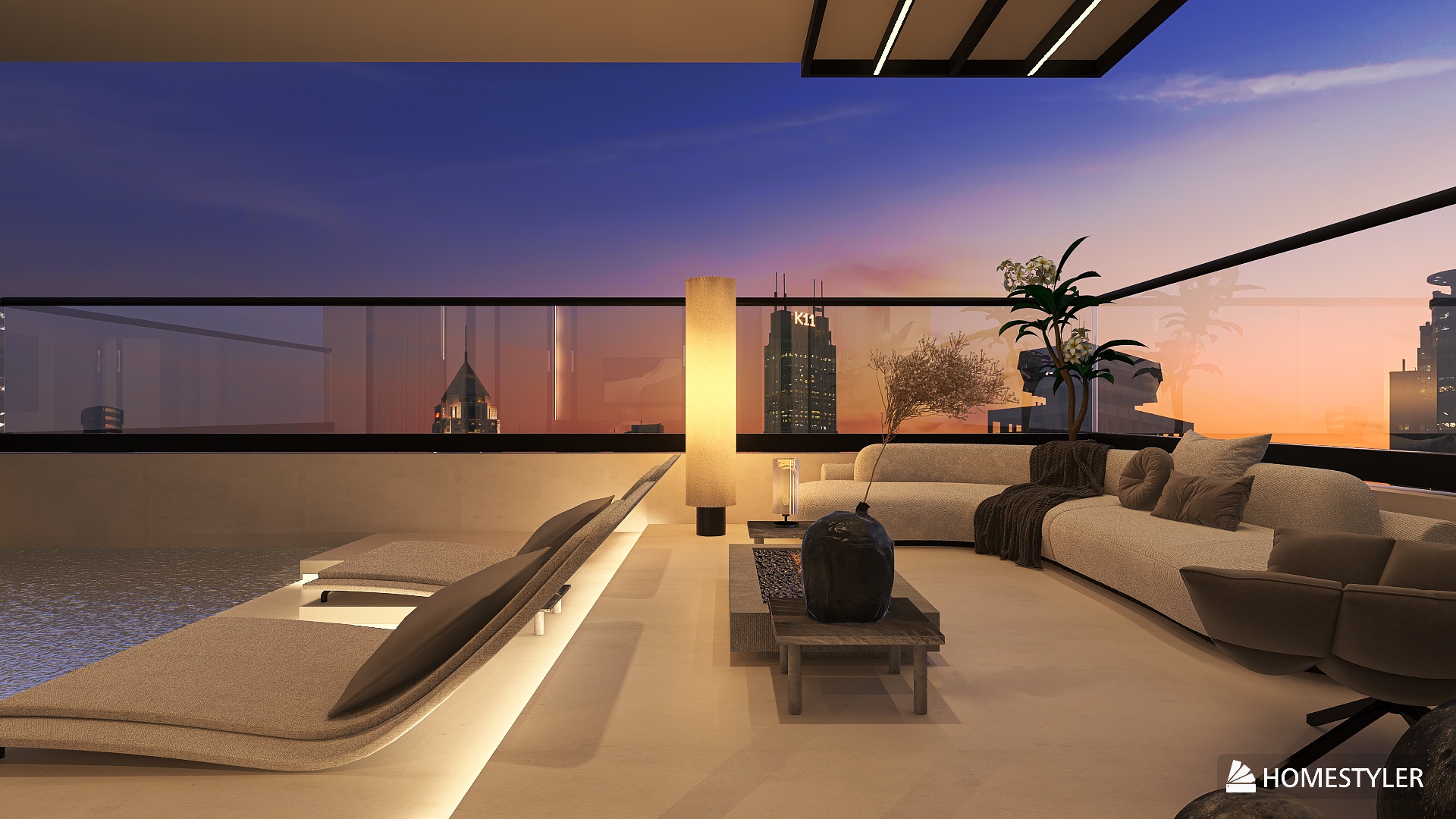 A Serene Evening Retreat