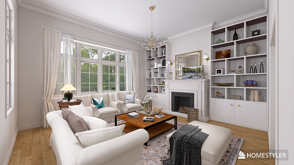 Living Room - Nancy Meyers&#39; Style