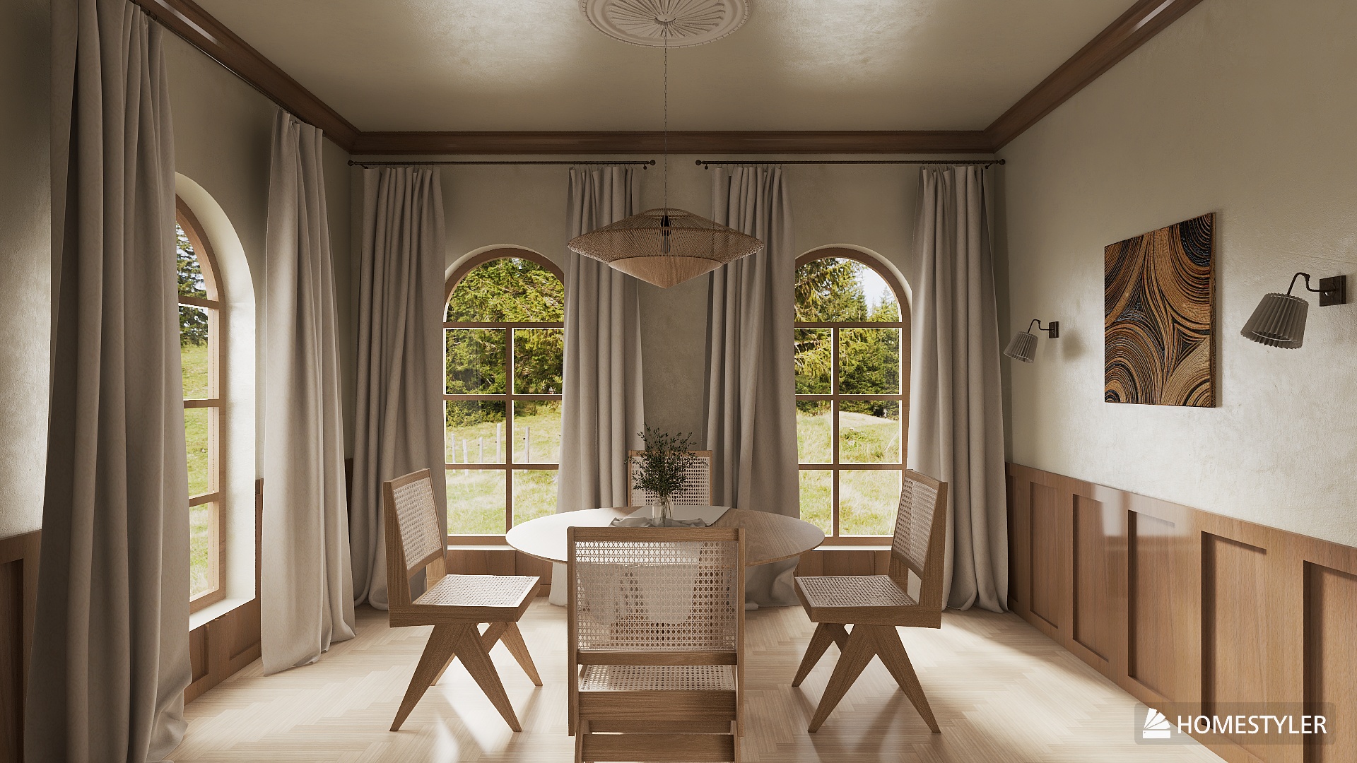 Столовая в горах|dining room in the mountains