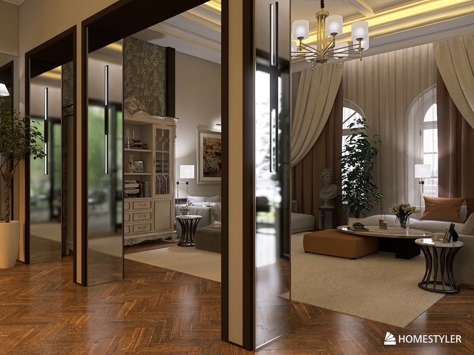 Apartment for family on Nevskiy