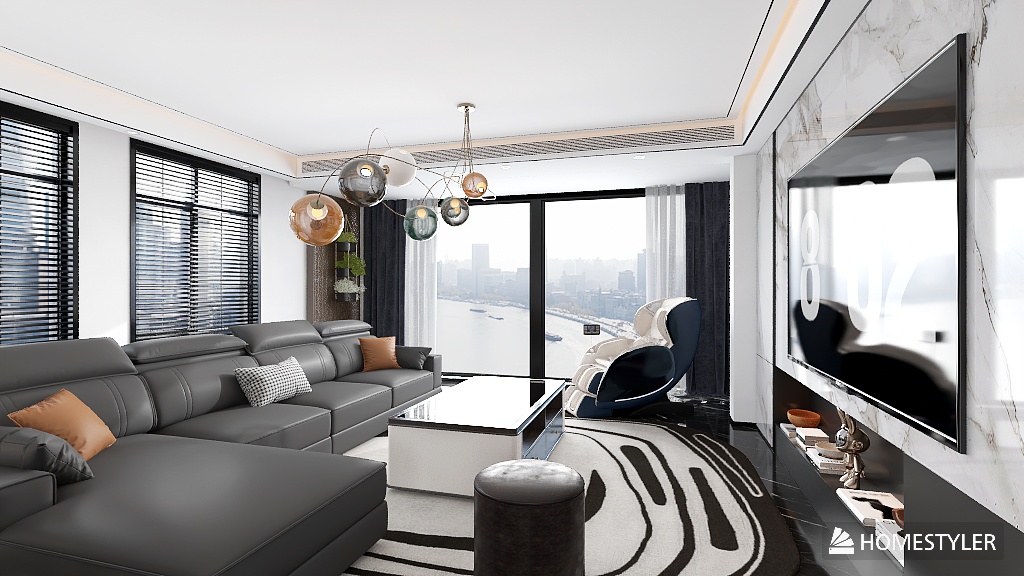 兩房一廳兩衛浴 (含一間影音娛樂室)