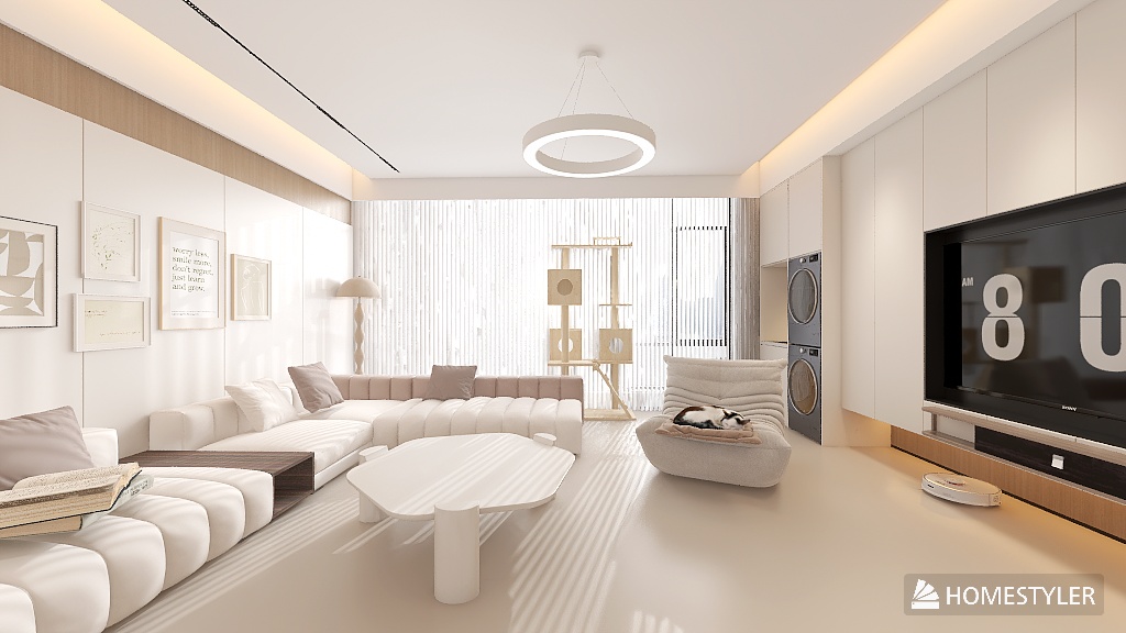 兩房一廳一衛浴 (一家三口)