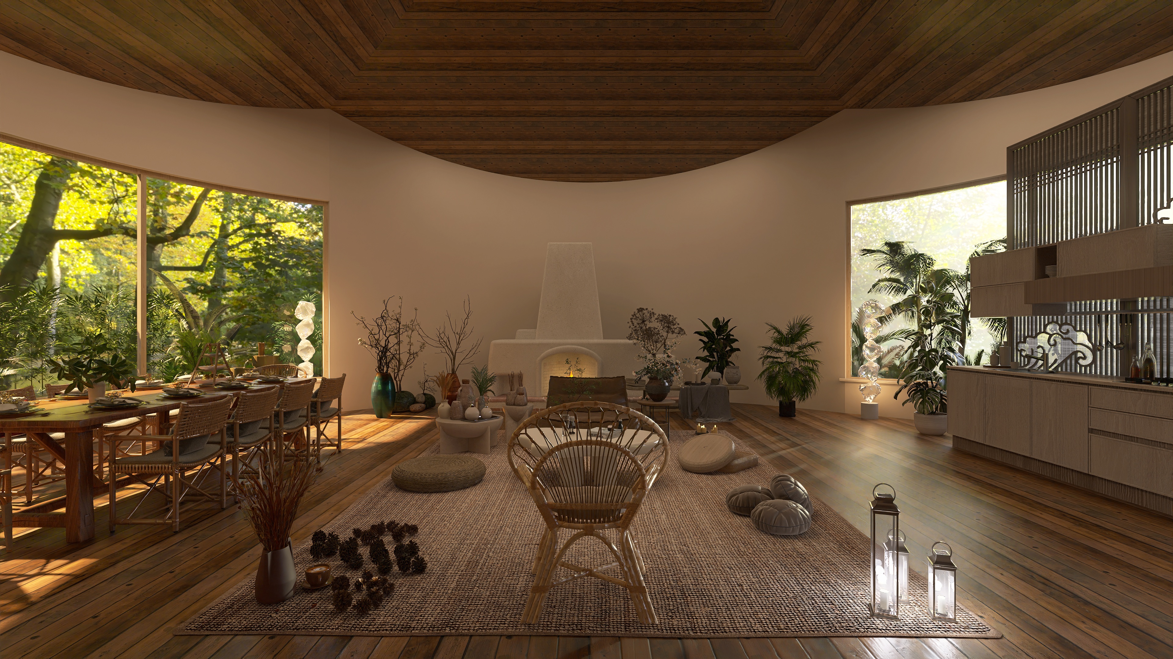 Living room Wabi Sabi