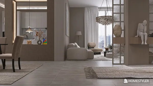 Professional interior design created with Homestyler 3D design software
