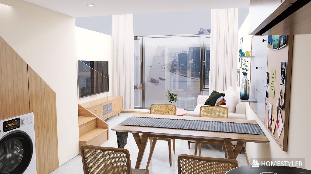 Contemporary Loft Room