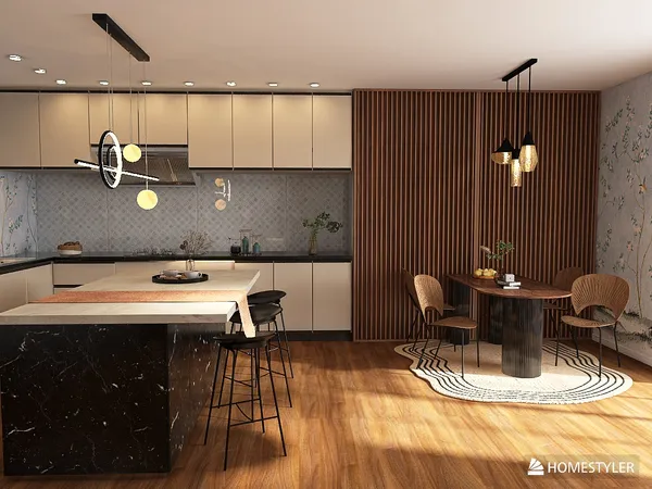 Professional interior design created with Homestyler 3D design software