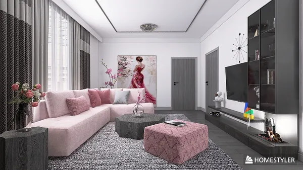 Professional interior design created with Homestyler 3D design software