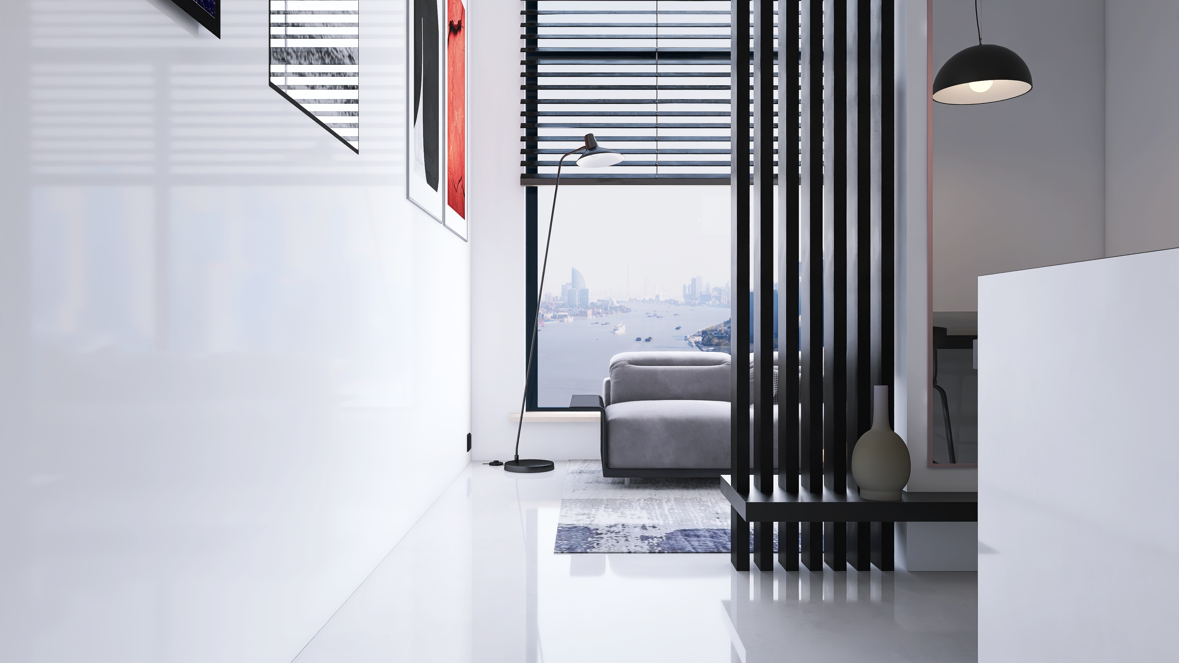 Minimalist living room