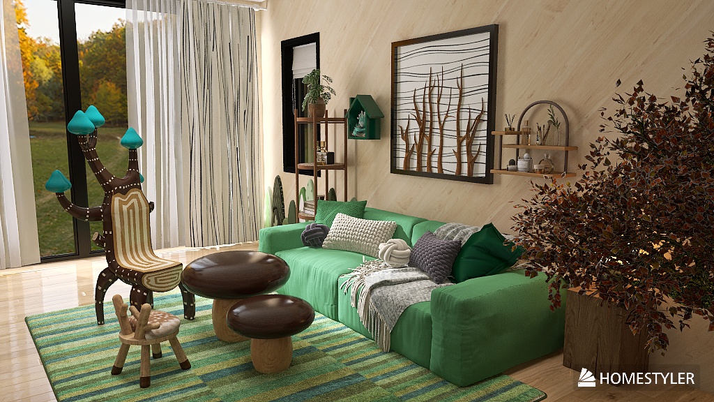 Défi ambiance forêt