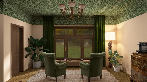 Traditional Hotel Room