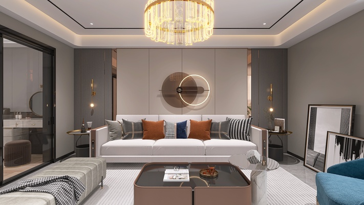 Light Luxury Style  - Living Room