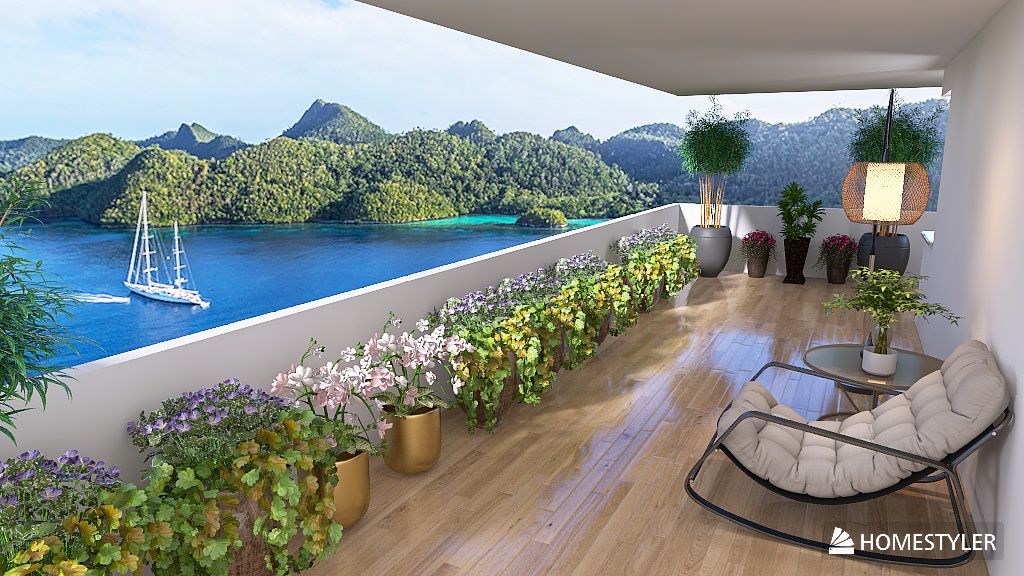 Balcony - Ocean vista