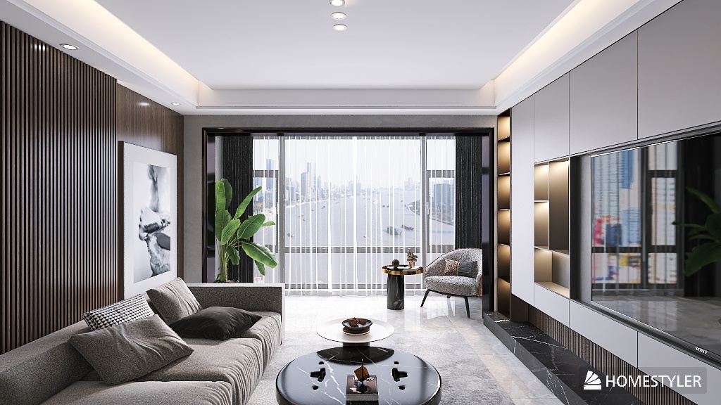 Апартаменты в стиле модерн