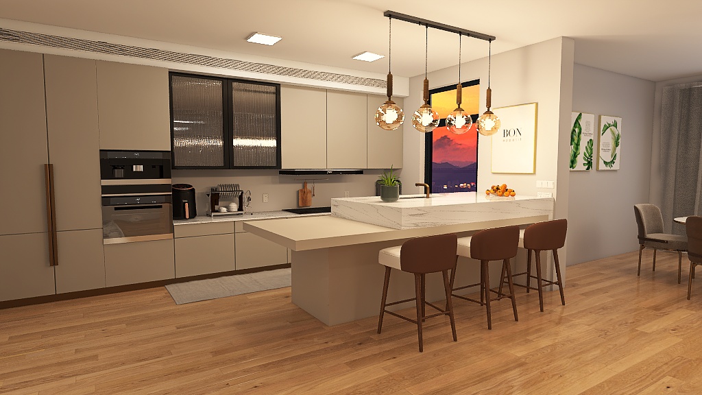 Detalhes do Design da Cozinha