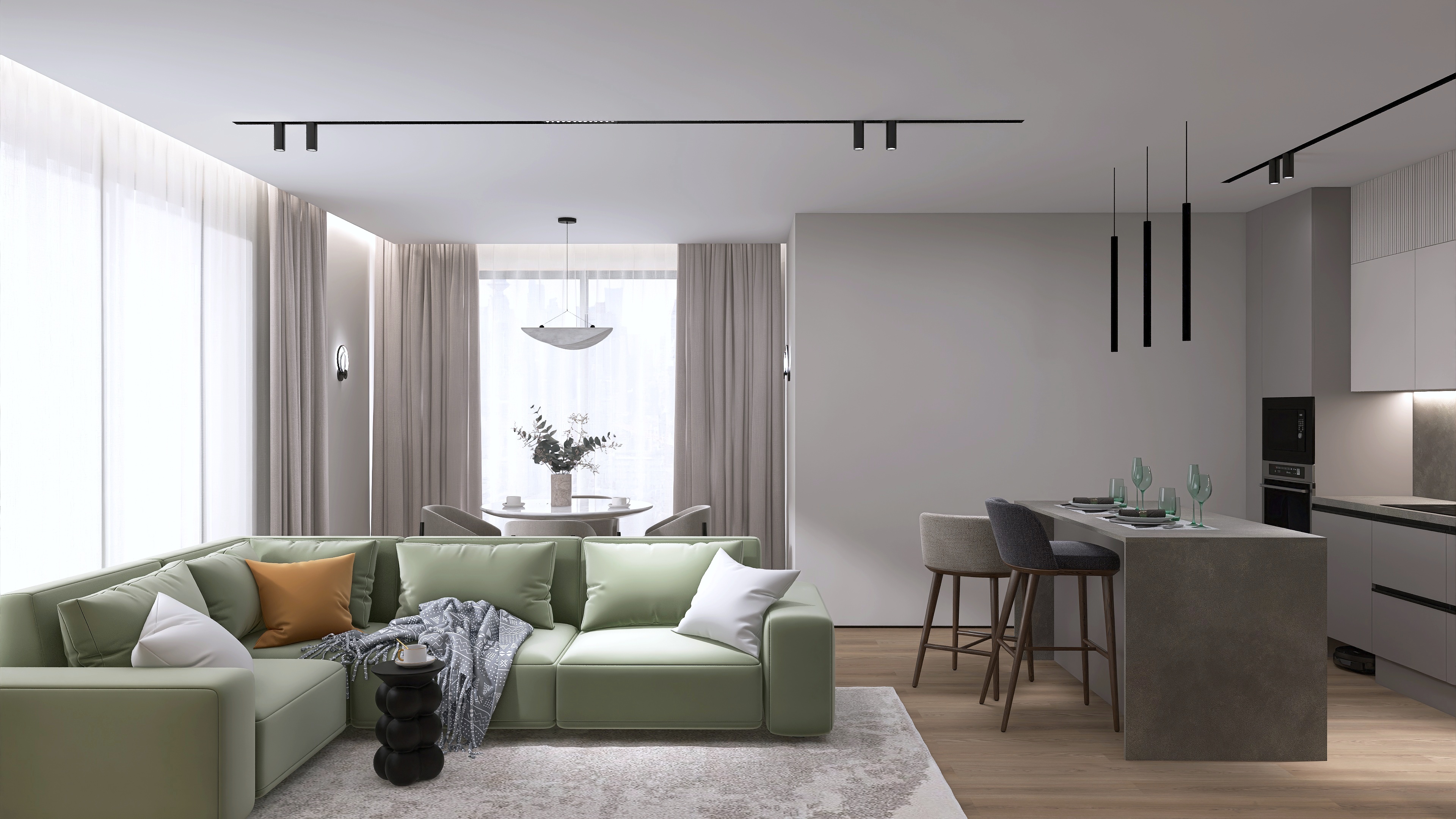 Template Apartments 127 M2