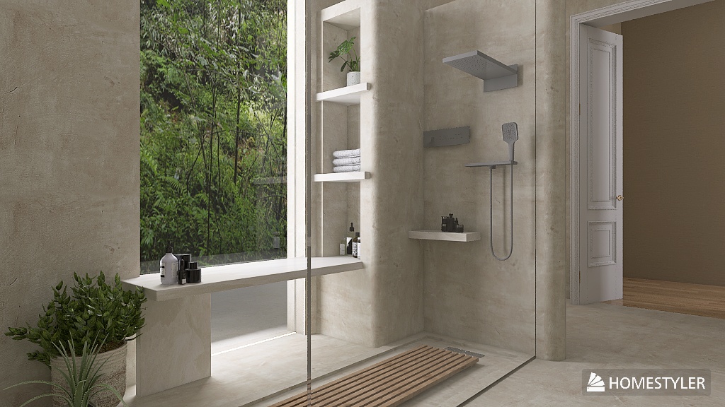 Diseño de Baño Minimalista