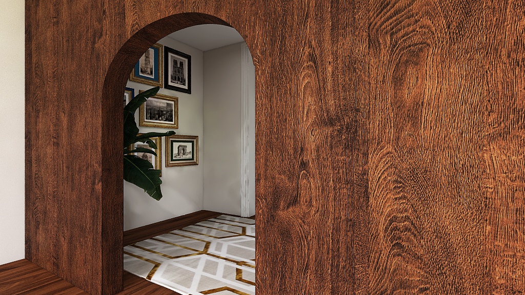 Natural Wood Tones Room