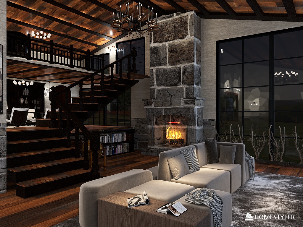 Dream Log cabin house