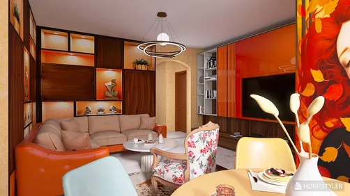 Espaço acolhedor Naranja