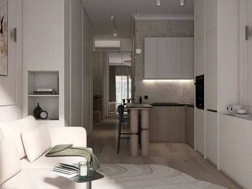 Soft Balance | 25 sqm apartment