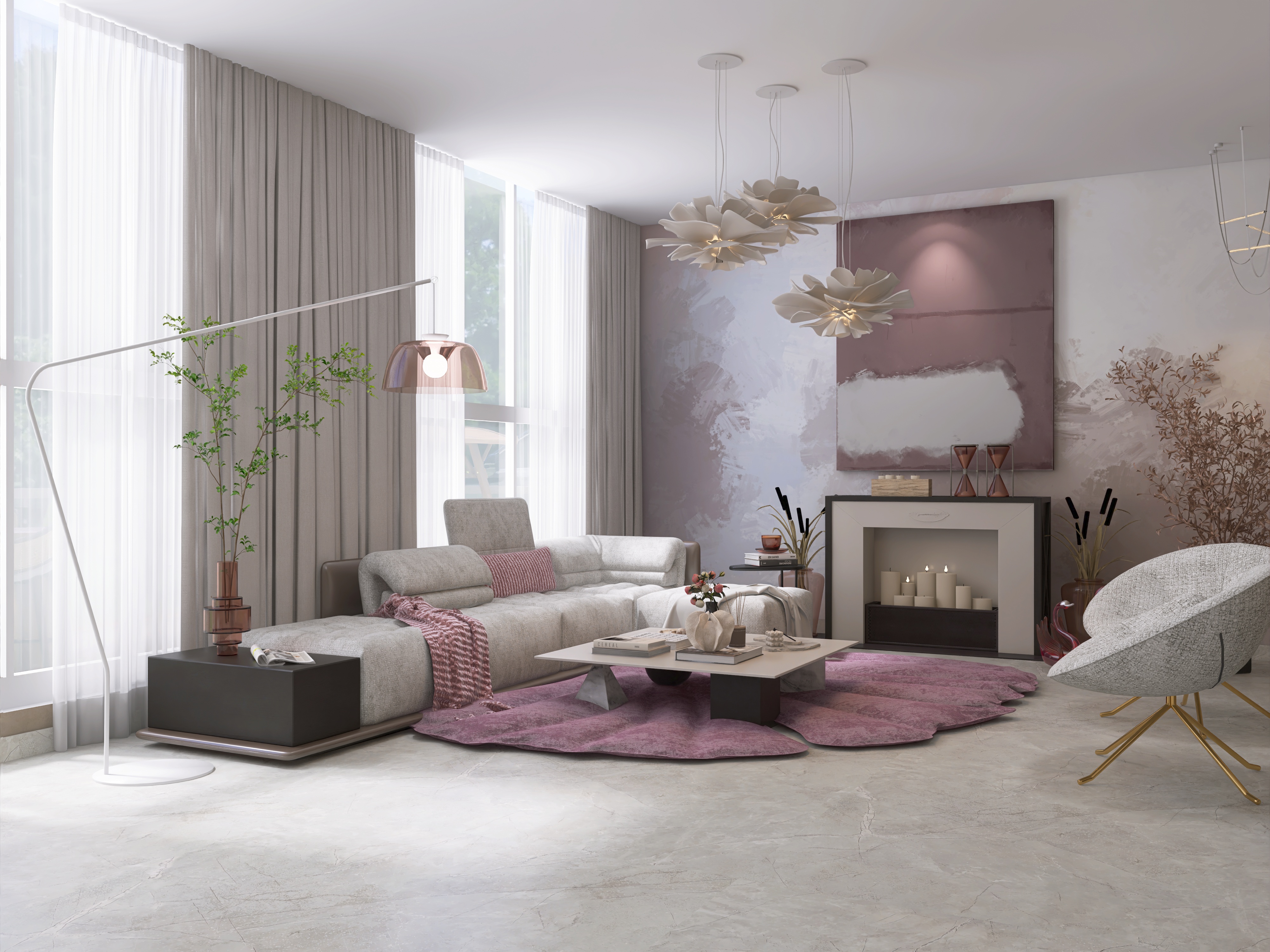 A Serene Living Space