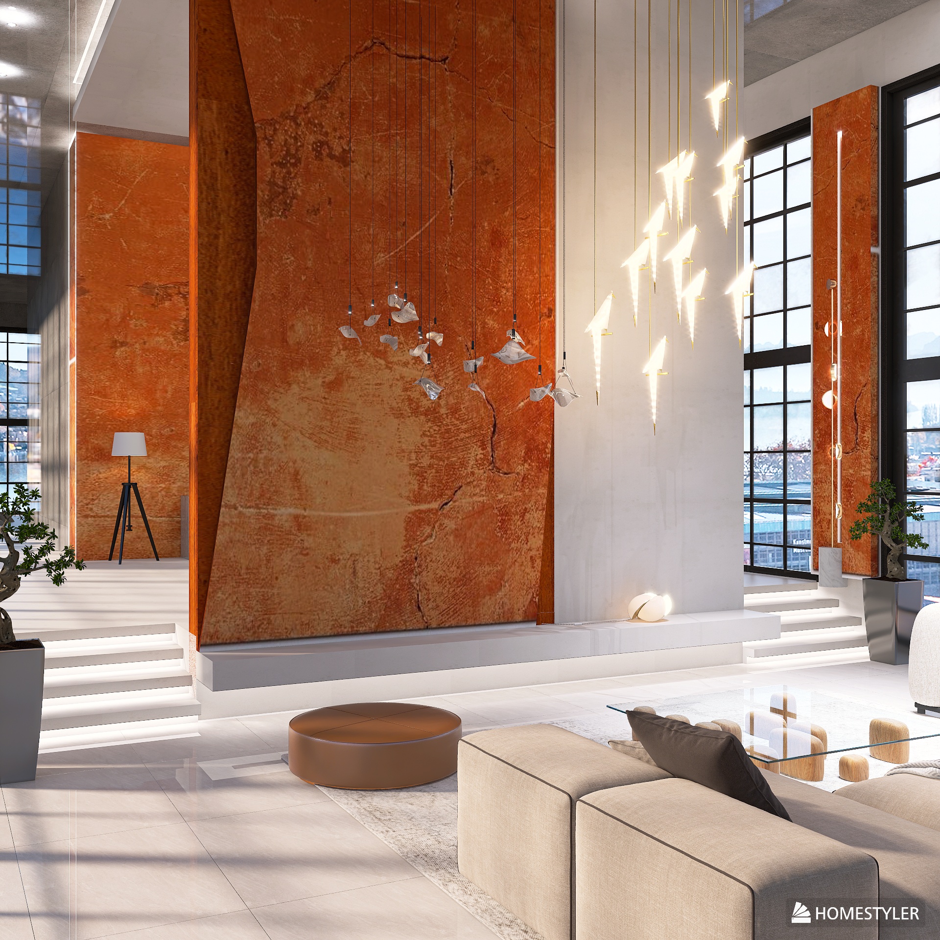 Orange  Living space
