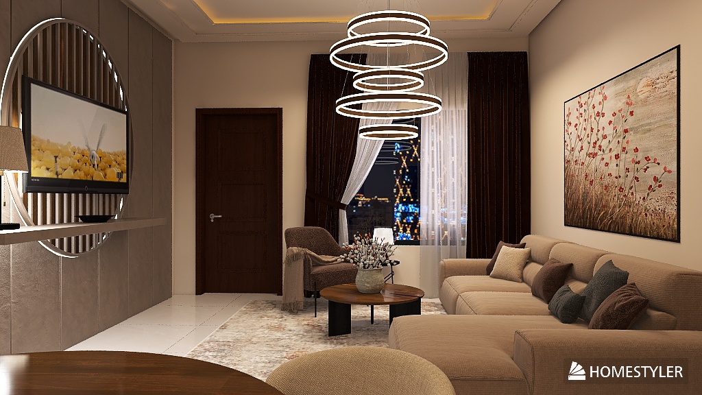 kitchen living dining space