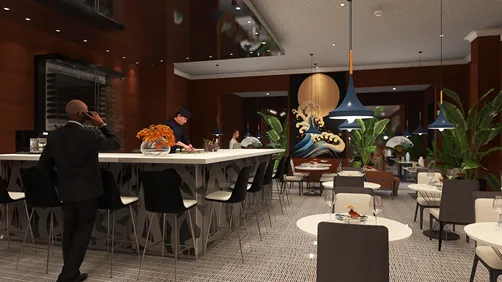 Small Downtown Sushi Bar