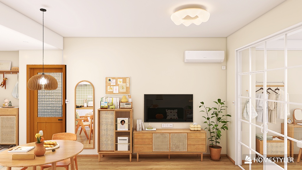 Японская студия: гармония и уют