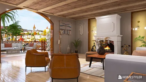 Spanish Style Living Room