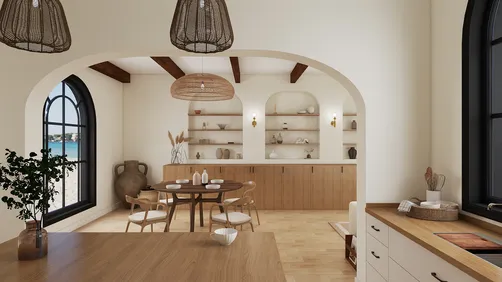 Warm, coastal and modern 