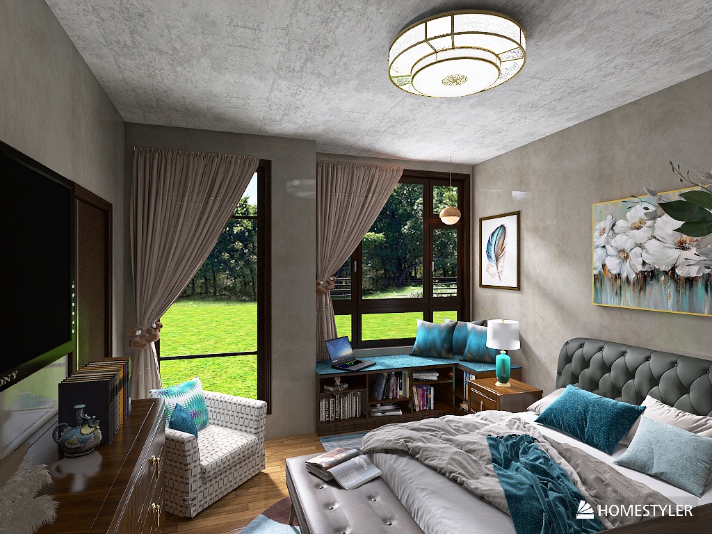 Windows Galore-Country Home with a View! Country Craftsman with an Arizona Room