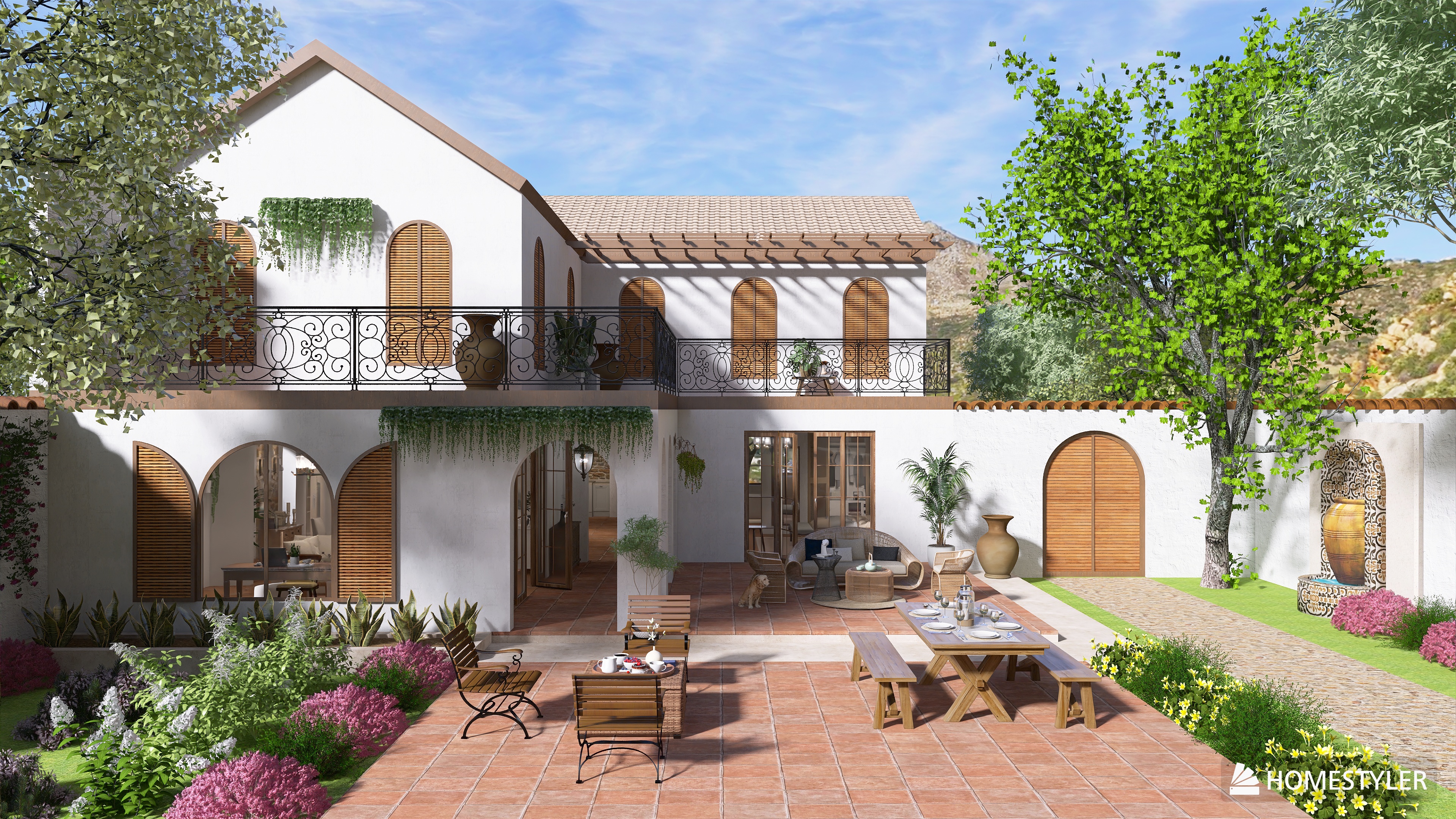 Spanish Style Home Aesthetic